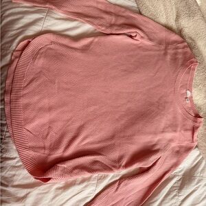 GAP Soft Pink Crew Neck Sweater